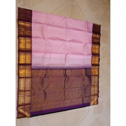 2G Pure Korvai Kanchipuram Silk Saree