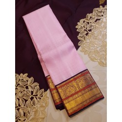 2G Pure Korvai Kanchipuram Silk Saree