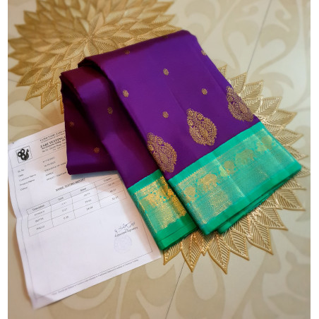 PZ003 - Pure Kanjivaram Silk Saree