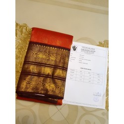 2Gram Pure Zari Kanjivaram Silk Sarees authentic by Prahla Silks