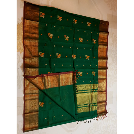 KHG135 - Kanchi Handloom Cotton Saree