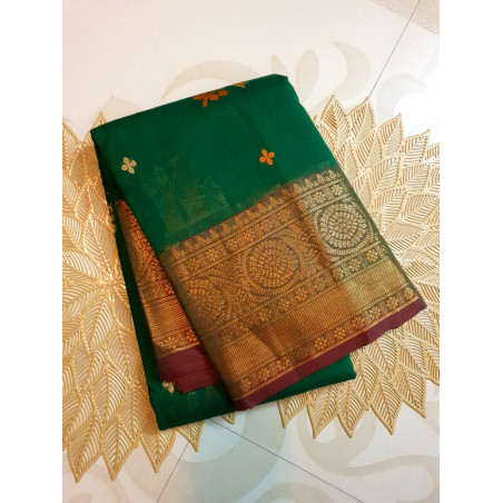 KHG135 - Kanchi Handloom Cotton Saree