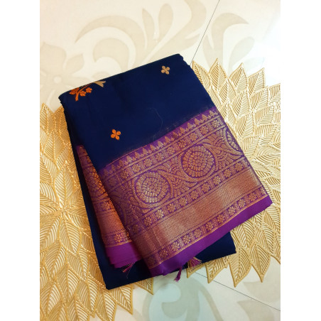 KHI137 - Kanchi Handloom Cotton Saree