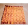 2G Pure Brocade Kanchipuram Silk Saree roses