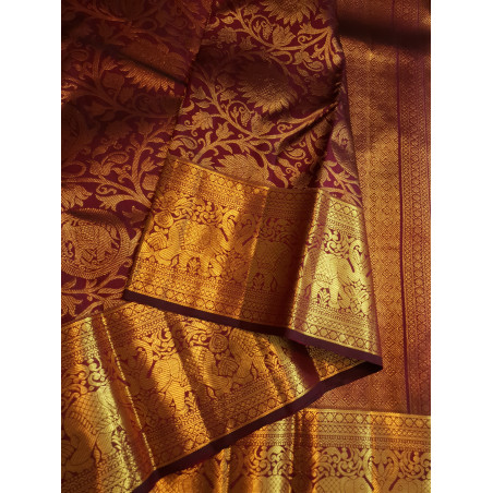 BZB143 - Pure Kanjivaram Silk Saree