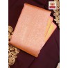 2G Pure Kanjivaram Silk Saree Tissue - Pink