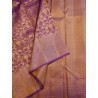 Pure Kanjivaram Silk Saree Vairaoosi - Purple