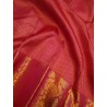 Pure Kanjivaram Silk Saree  - Hot Pink