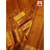 Pure Kanjivaram Silk Saree - Honey Color
