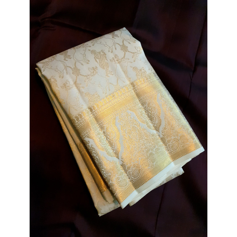 BKZ153 - Pure Kanjivaram Silk Saree