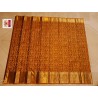 Pure Kanjivaram Silk Saree - Honey Color