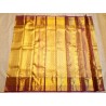 Pure Kanjivaram Silk Saree Tissue - Gold