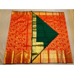 Pure Kanjivaram Silk Saree  - Red