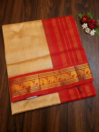 Handloom Silkcotton - Sandal