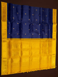 Handloom Silkcotton - Dark Blue