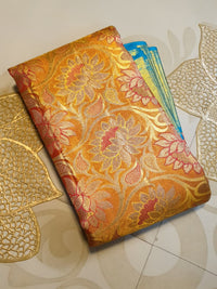 2G Pure Korvai Tissue Kanjivaram Silk Saree Golden Tissue Silk Saree | SILKMARK CERTIFIED