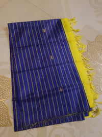 Banana Pith Handloom Silk Saree