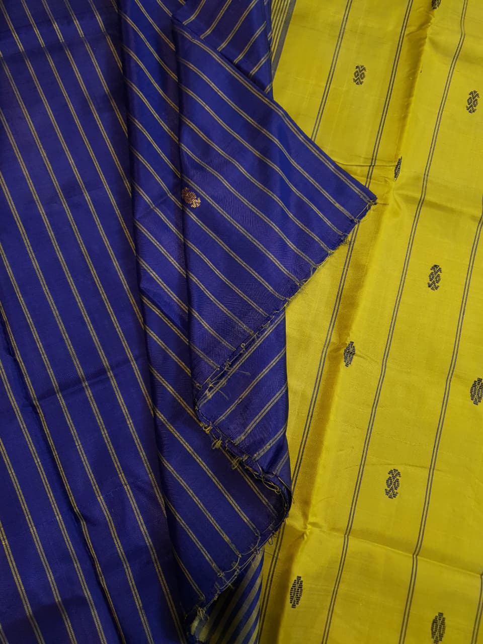 Banana Pith Handloom Silk Saree