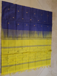 Banana Pith Handloom Silk Saree