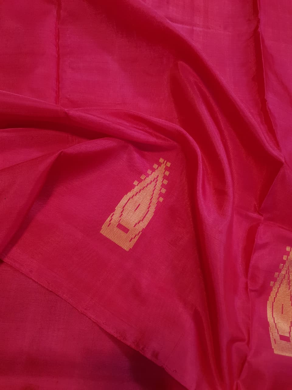 Banana Pith Handloom Silk Saree