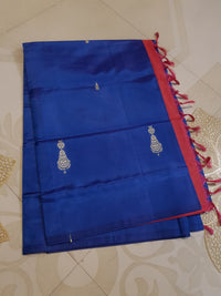 Banana Pith Handloom Silk Saree