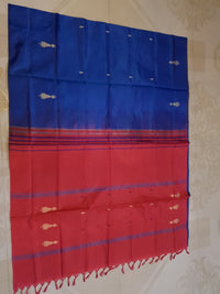 Banana Pith Handloom Silk Saree