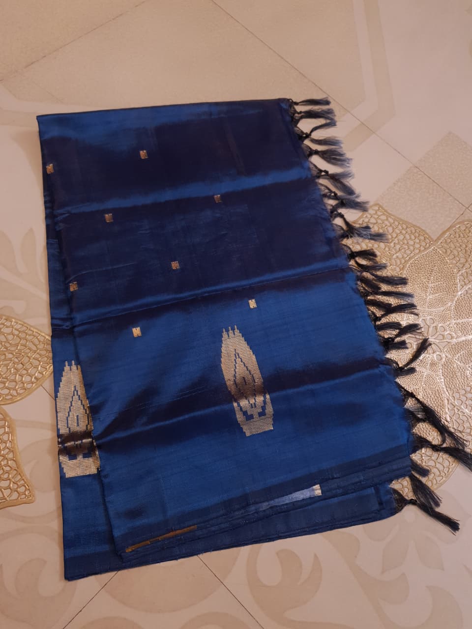 Banana Pith Handloom Silk Saree