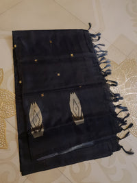 Banana Pith Handloom Silk Saree