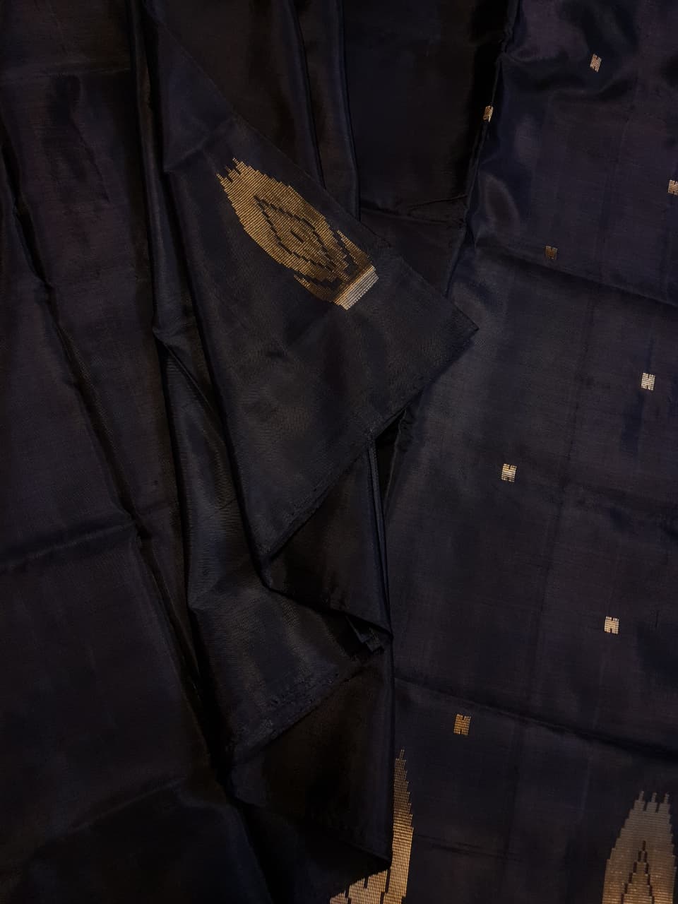 Banana Pith Handloom Silk Saree