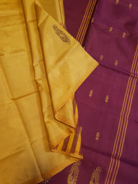 Banana Pith Handloom Silk Saree