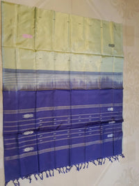 Banana Pith Handloom Silk Saree