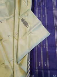 Banana Pith Handloom Silk Saree