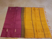 Banana Pith Handloom Silk Saree -