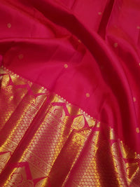 2Gram Pure Kanjivaram Silk Saree - Pink | Silkmark Certified