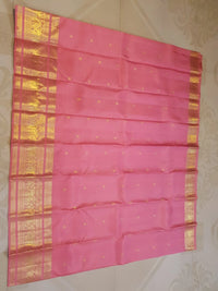 2Gram Pure Kanjivaram Silk Saree - Pink | Silkmark Certified