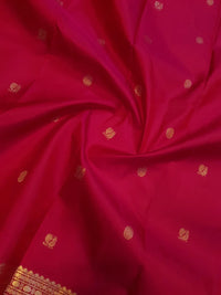 2Gram Pure Kanjivaram Silk Saree - Pink | Silkmark Certified