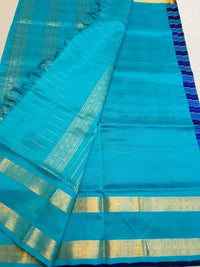 Handloom Silkcotton - Blue