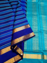 Handloom Silkcotton - Blue