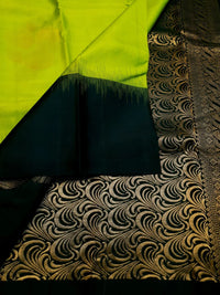 Handloom Silkcotton - Green
