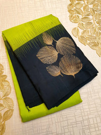 Handloom Silkcotton - Green