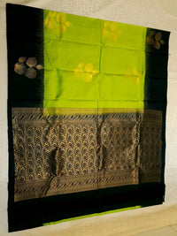 Handloom Silkcotton - Green