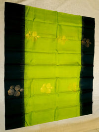 Handloom Silkcotton - Green