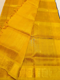 Handloom Silkcotton - Dark Blue