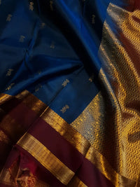 Lightweight Kanjivaram Silk - Blue