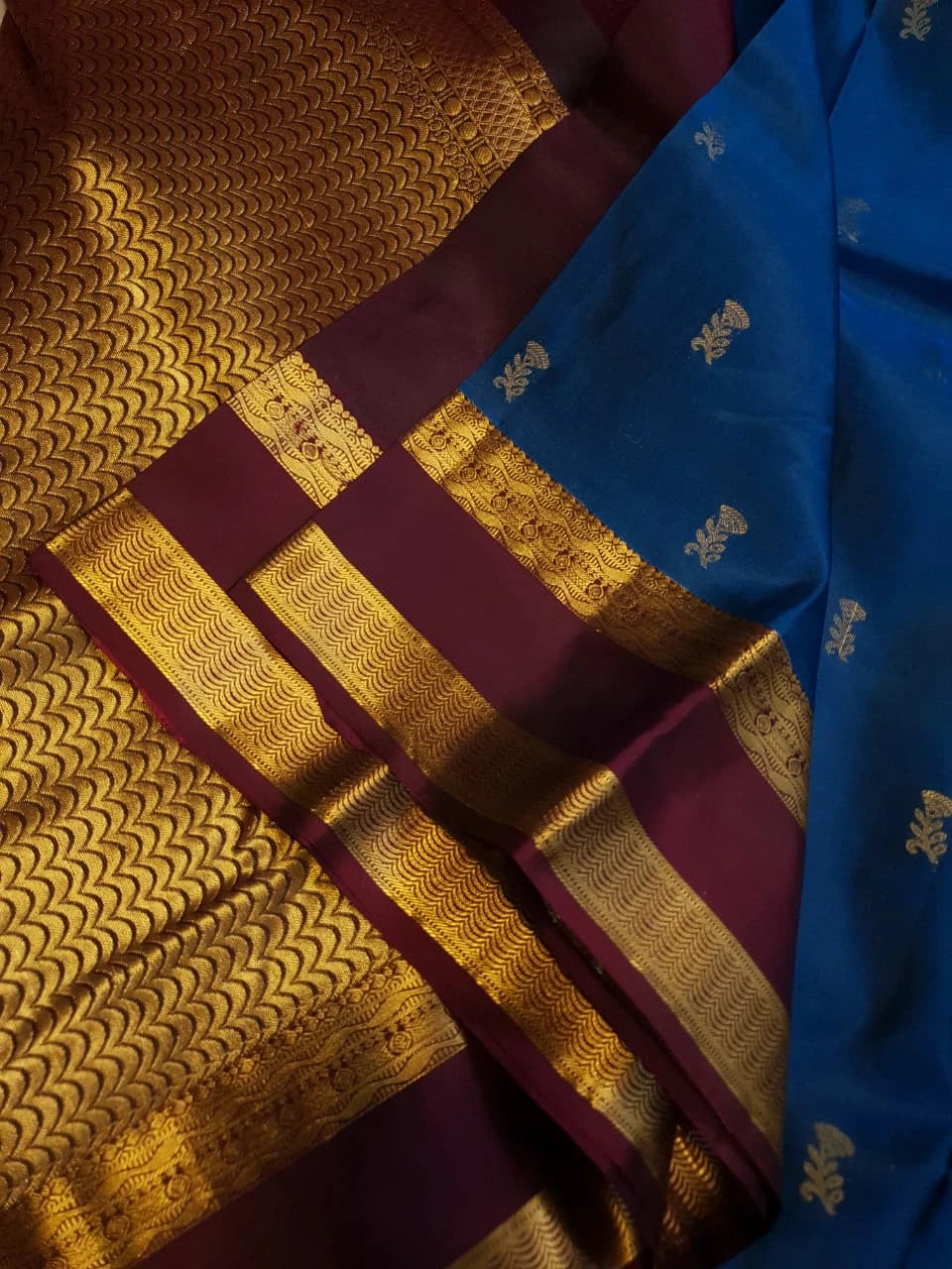 Lightweight Kanjivaram Silk - Blue