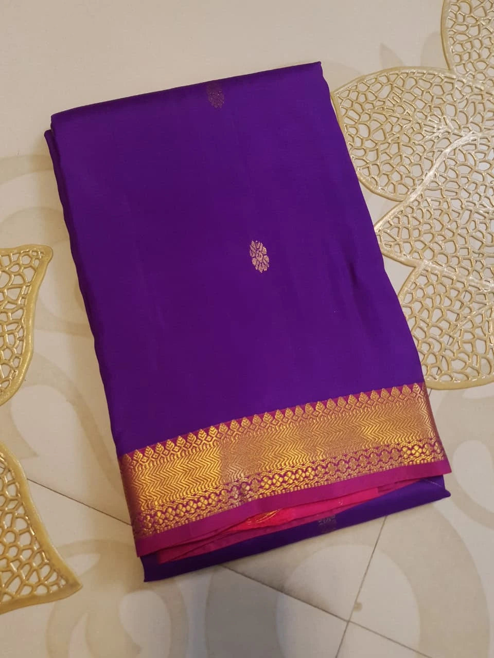 Lightweight Kanjivaram Silk - Violet