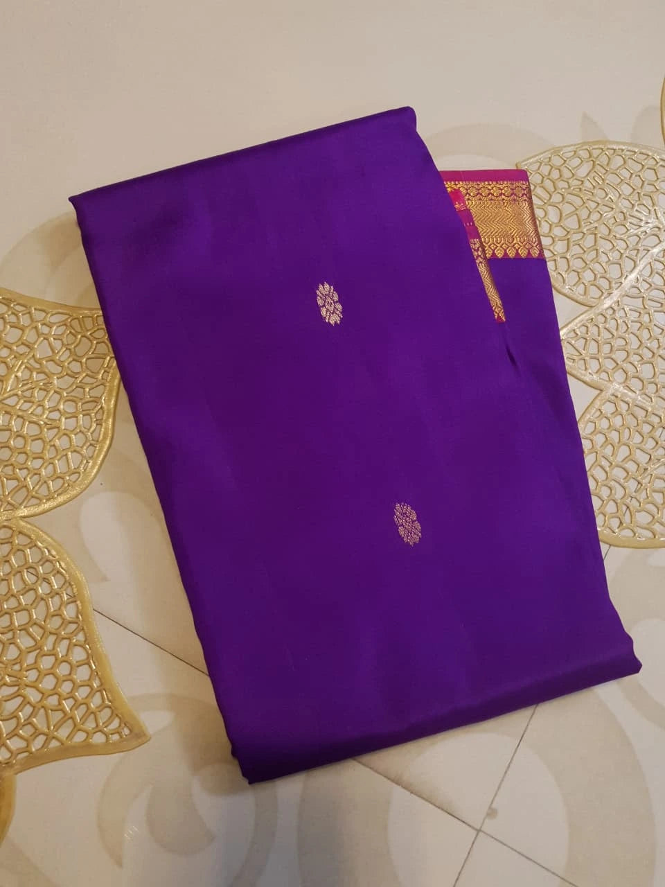 Lightweight Kanjivaram Silk - Violet
