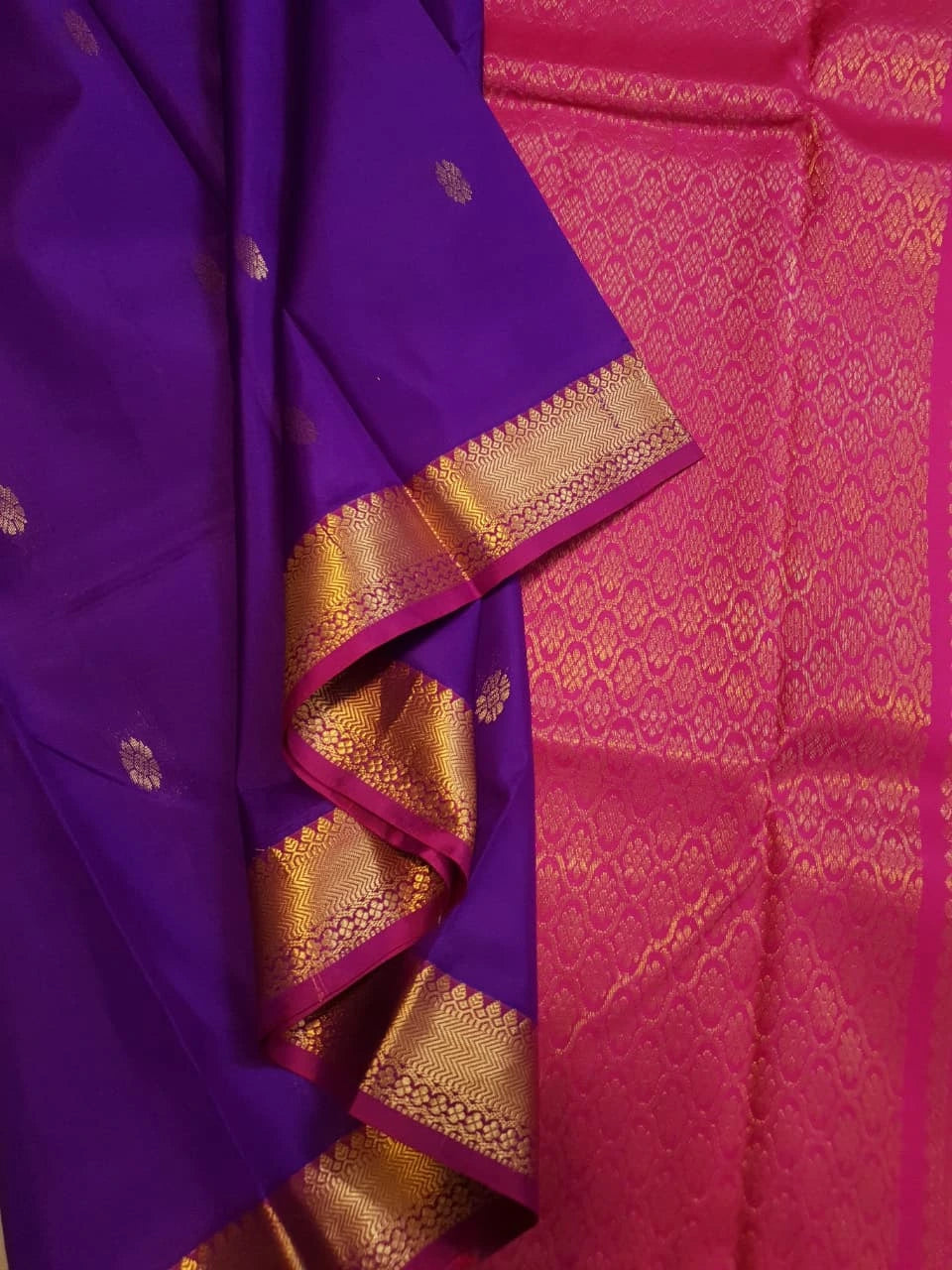 Lightweight Kanjivaram Silk - Violet