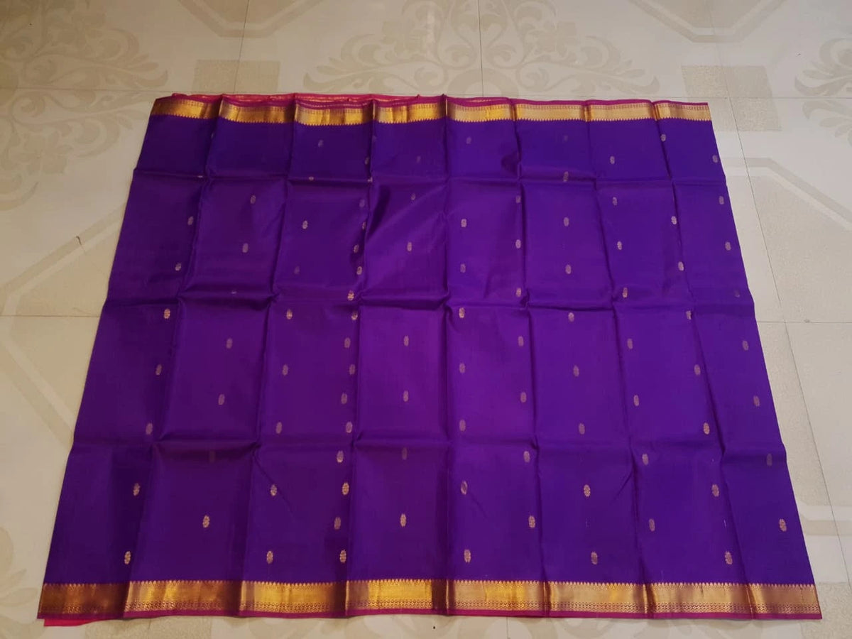 Lightweight Kanjivaram Silk - Violet