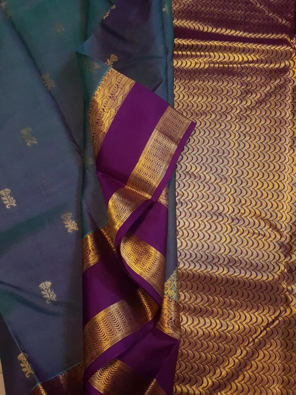 Lightweight Kanjivaram Silk - Blue